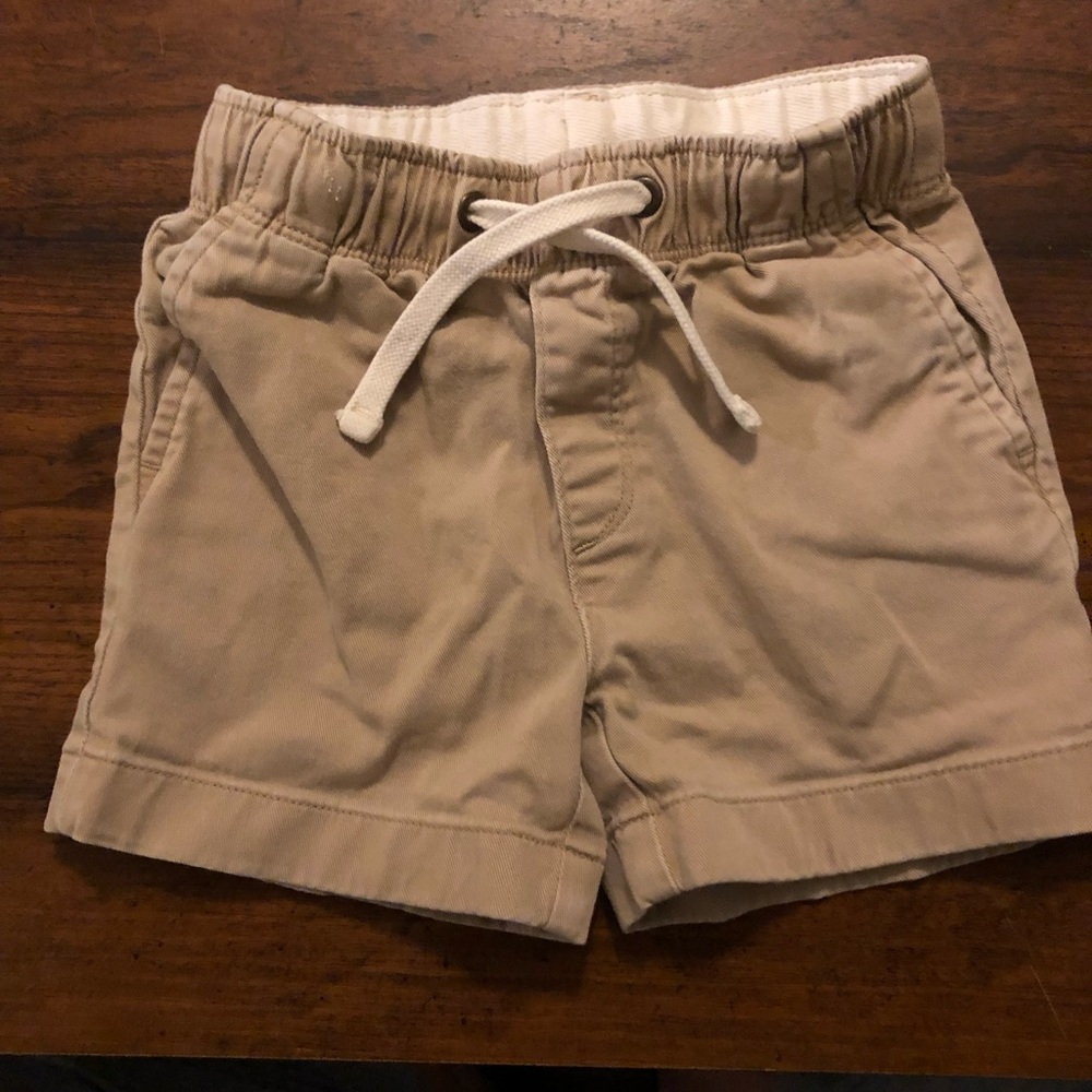 COPY - CrewCuts khaki drawstring toddler shorts